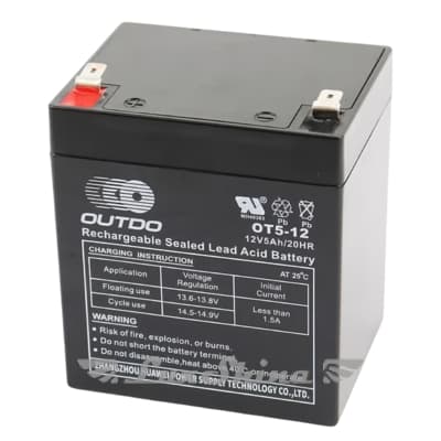 Outdo OT5-12 5Ah 12A 12V (70x108x90)