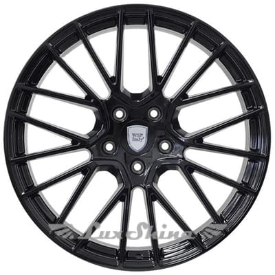 WSP Italy Porsche  (W1058) Okinawa 9.5x21 5x130 ET46 DIA71.6 Gloss Black (Черный глянец)