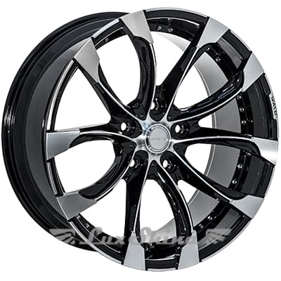 Allante 1091 9x21 5x150 ET45 DIA110.1 Black Full