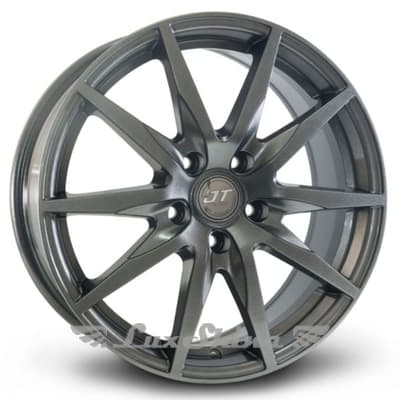 JT 1569 8x18 5x114.3 ET40 DIA73.1 Dark Gun Gray Polish (Темно-мраморная крошка с полированной лицевой частью)
