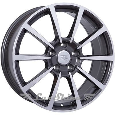 WSP Italy Porsche W1055 Legend 8.5x20 5x130 ET51 DIA71.6 Anthracite polish
