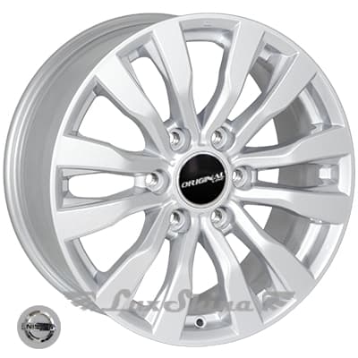 JH CM2037 8x18 6x139.7 ET40 DIA77.8 Silver (Серебро)