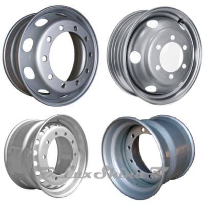 Strong Сталь 6x17.5 6x222.25 ET127 DIA0 Silver (Серебро)