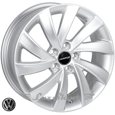 JH H664 6x16 5x100 ET40 DIA57.1 Silver (Серебро)