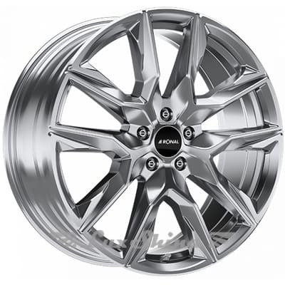 Ronal R71 8.5x20 5x112 ET52 DIA66.5 Platinum Silver