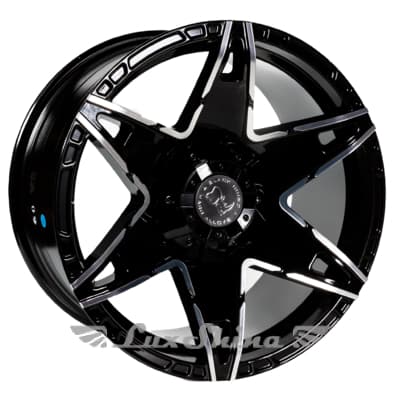 GT 6090 9x17 6x139.7 ET-12 DIA110.5 Black Matt (Черный матовый)