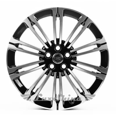 Replica LR941 9.5x21 5x120 ET45 DIA72.6 Черный с алмазной механической обработкой лицевой поверхности