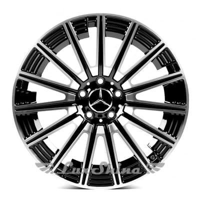 Replica MR3176 8x18 5x112 ET36 DIA66.56 Черный с алмазной механической обработкой лицевой поверхности