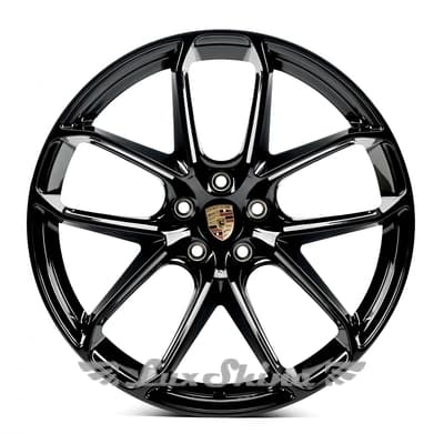 Replica PR5593 9x21 5x112 ET26 DIA66.45 Gloss Black (Черный глянец)