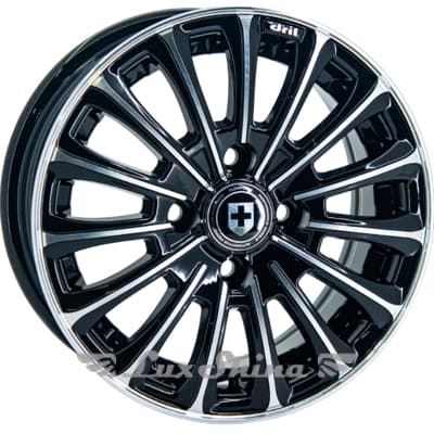GT DX148 5.5x13 4x100 ET35 DIA67.1 Machine black