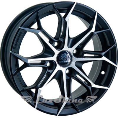 GT RD-M001 6x14 4x108 ET24 DIA65.1 Metall Cutting Black (Матовый черный с полировкой)