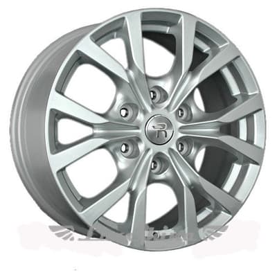Replica Mitsubishi (MI102) 8.5x20 6x139.7 ET25 DIA73.1 Hyper Silver (Cупер серебро)
