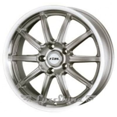 Rial Monza 7x15 5x110 ET40 DIA72.6 Silver (Серебро)