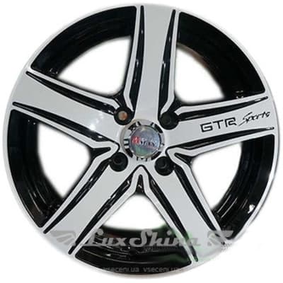 Sportmax Racing SR-3111Z 7x16 4x98 ET40 DIA58.6 Black polished (Черный с полированной лицевой частью)