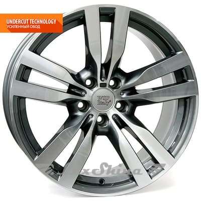 WSP Italy BMW (W672) Pandora X6 10x22 5x120 ET40 DIA72.6 Anthracite polish