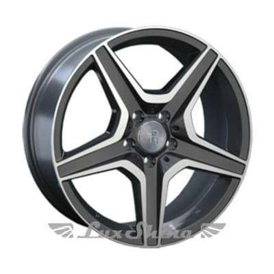 ZD 651 9.5x19 5x112 ET35 DIA66.6 Gun metal full polish (Темно-серый с полированным ободом)