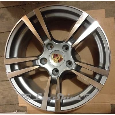 ZD S960 9.5x20 5x130 ET42 DIA71.6 Gun metal full polish (Темно-серый с полированным ободом)