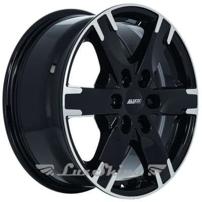 Alutec Titan 7x16 6x114.3 ET45 DIA66.1 diamond-black front polished  (черный глянец с полированной лицевой частью)
