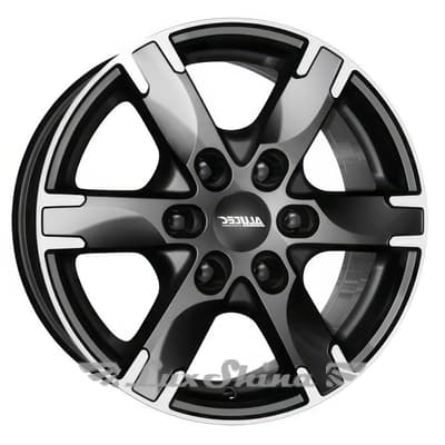 Alutec Titan 7x16 6x114.3 ET45 DIA66.1  Black front polished