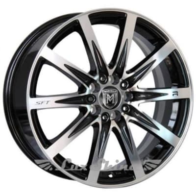 Marcello MR-03 7.5x17 5x112 ET45 DIA73.1 Hyper black (Насыщенный черный, иногда темно-серебристый)