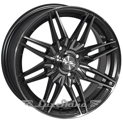 Zorat Wheels 2806 6x14 4x98 ET38 DIA58.6 Dark Gun Gray Polish (Темно-мраморная крошка с полированной лицевой частью)