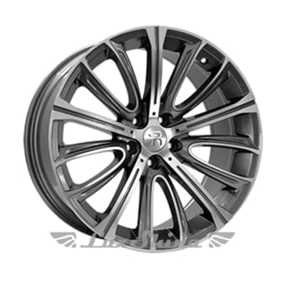 Replay BMW (B227) 9.5x19 5x112 ET39 DIA66.6 Gun metal full polish (Темно-серый с полированным ободом)