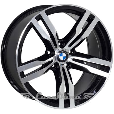 Zorat Wheels BK5327 9.5x19 5x120 ET33 DIA74.1 Black polished (Черный с полированной лицевой частью)