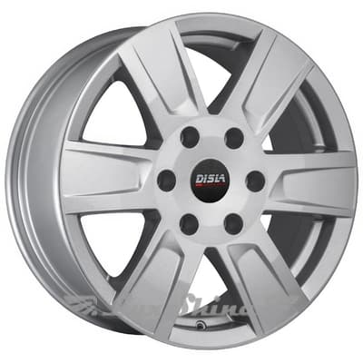 Disla Cyclone 7.5x17 5x130 ET50 DIA71.6 Silver (Серебро)