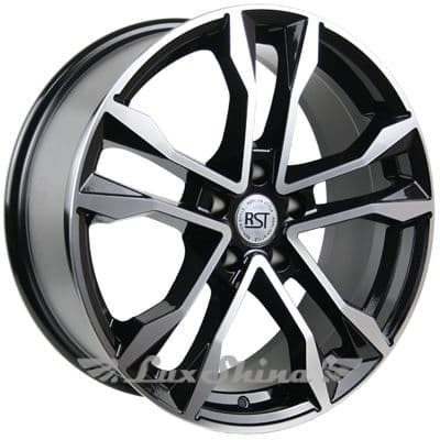Tech Line RST.068 8x18 5x114.3 ET50 DIA60.1 Black Diamond (Черный глянцевый)