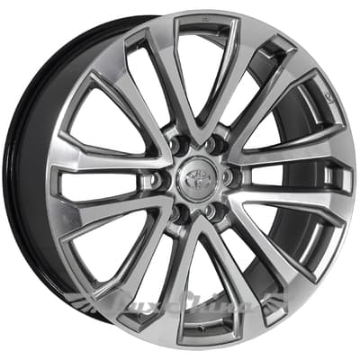 Zorat Wheels BK5037 9x22 6x139.7 ET25 DIA106.1 Насыщенный черный с зеркально полированным ободом