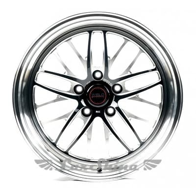 CAST WHEELS CW5073 10.5x18 5x120 ET25 DIA72.6 Black Machining Lip Miling