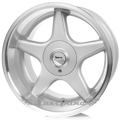 Brock B1 7.5x16 5x120 ET25 DIA72.6 Crystal Silver (Серебряный)
