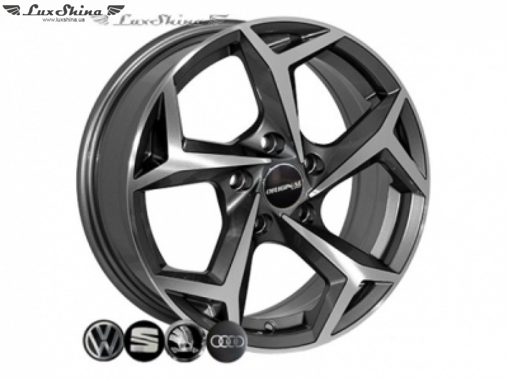 Zorat Wheels BK5340 6.5x16 5x100 ET35 DIA57.1 GP