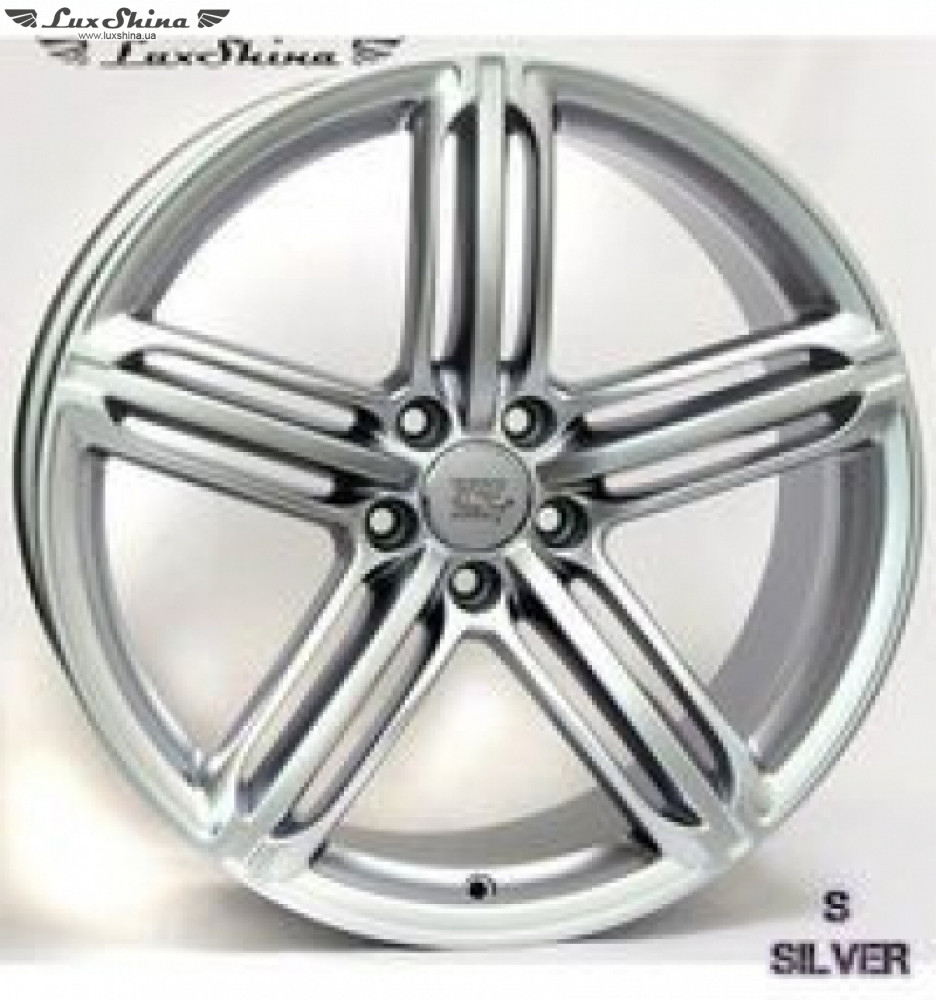WSP Italy Audi (W560) Pompei 8x18 5x112 ET46 DIA57.1 Silver (Серебро)