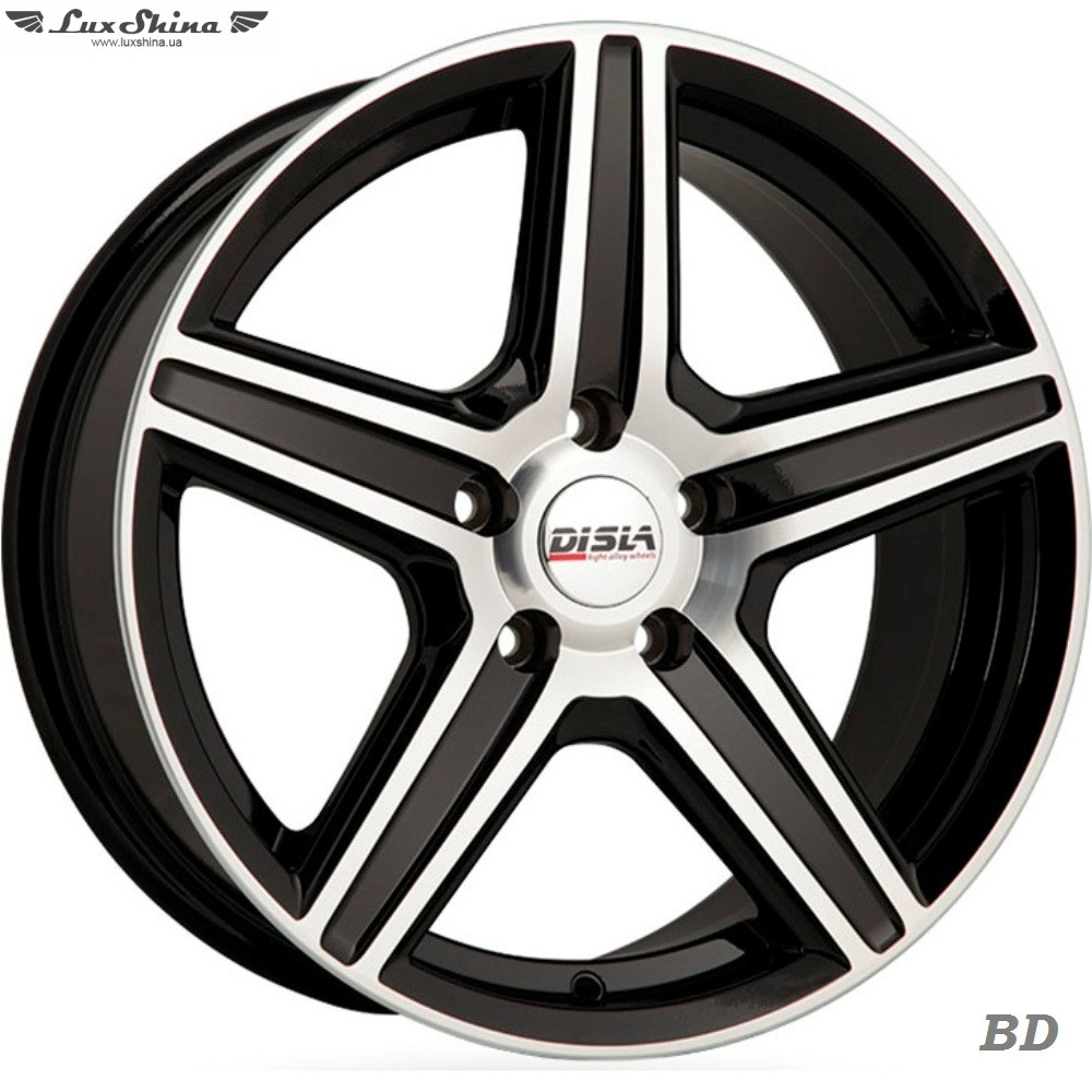 Disla Scorpio 7.5x17 5x112 ET42 DIA66.6 Black