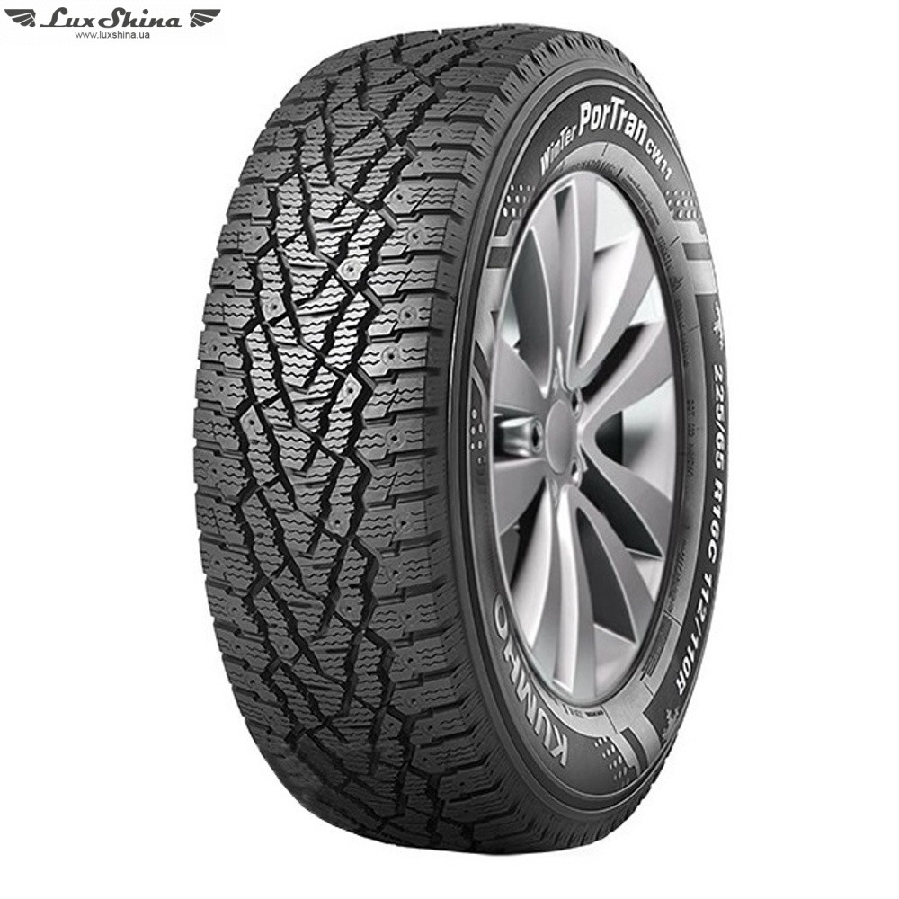 Kumho Winter PorTran CW11 195/70 R15C 104/102R (шип)