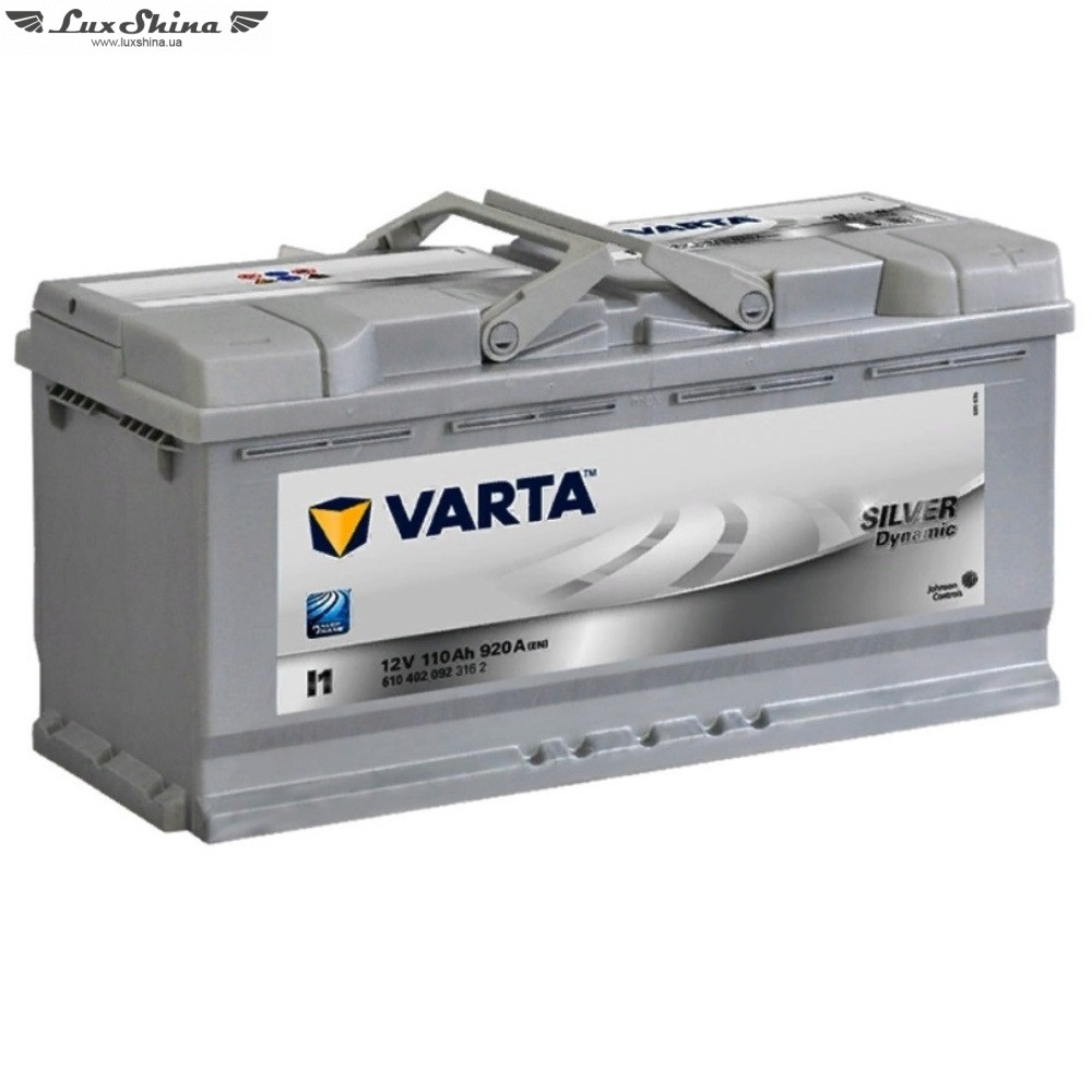 VARTA (I1) SILVER dynamic 110Ah 920A 12V R (175x190x393)