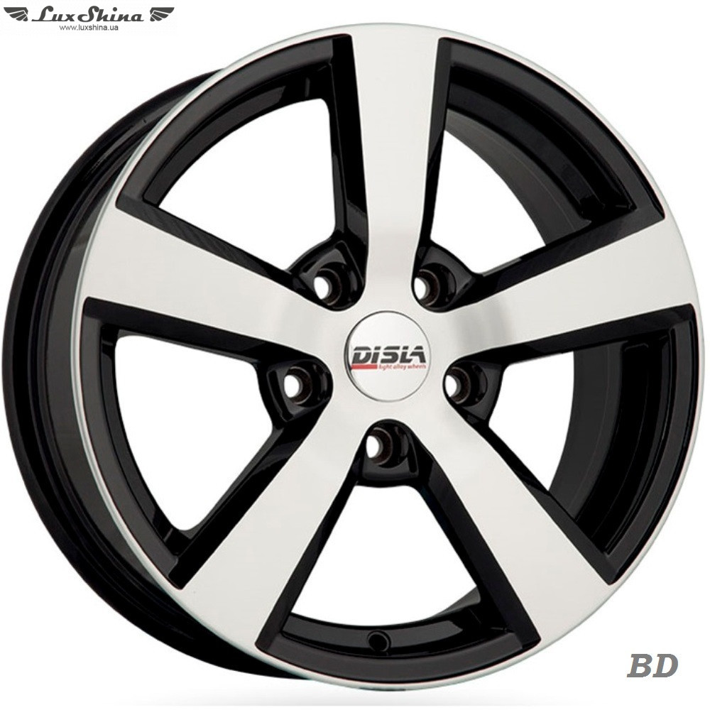 Disla Formula 7x16 4x100 ET38 DIA67.1 Black