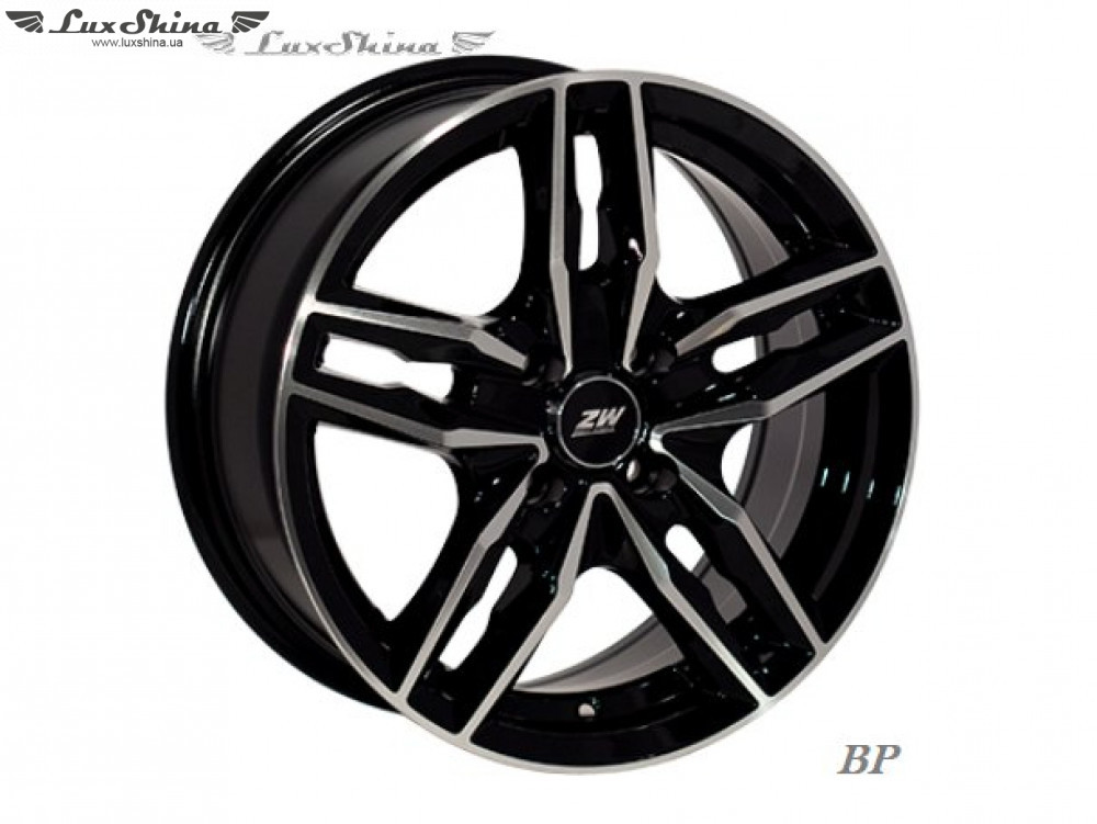 Zorat Wheels 2788 6.5x15 4x100 ET38 DIA67.1 Black polished (Черный с полированной лицевой частью)