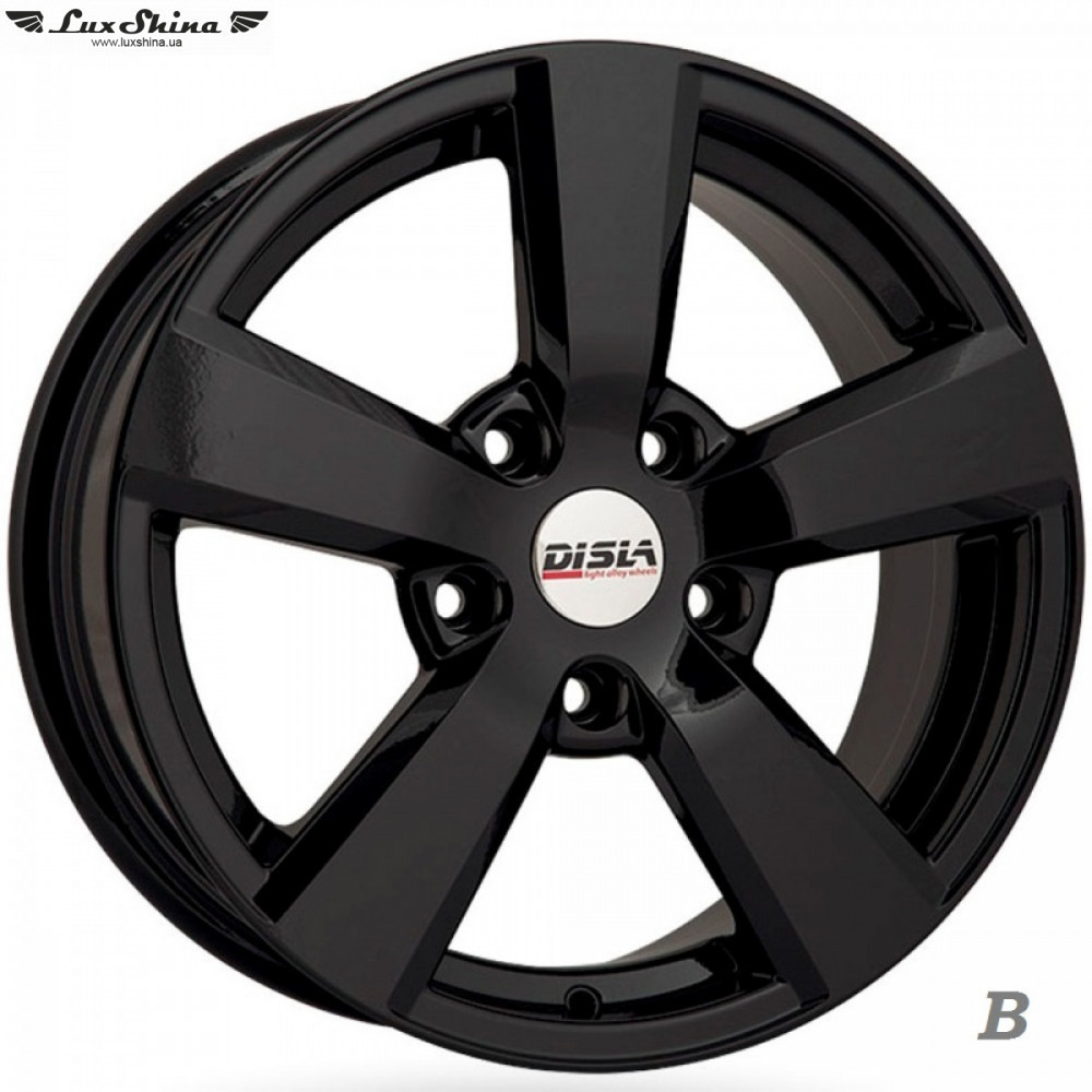 Disla Formula 7x16 5x115 ET38 DIA70.1 Black