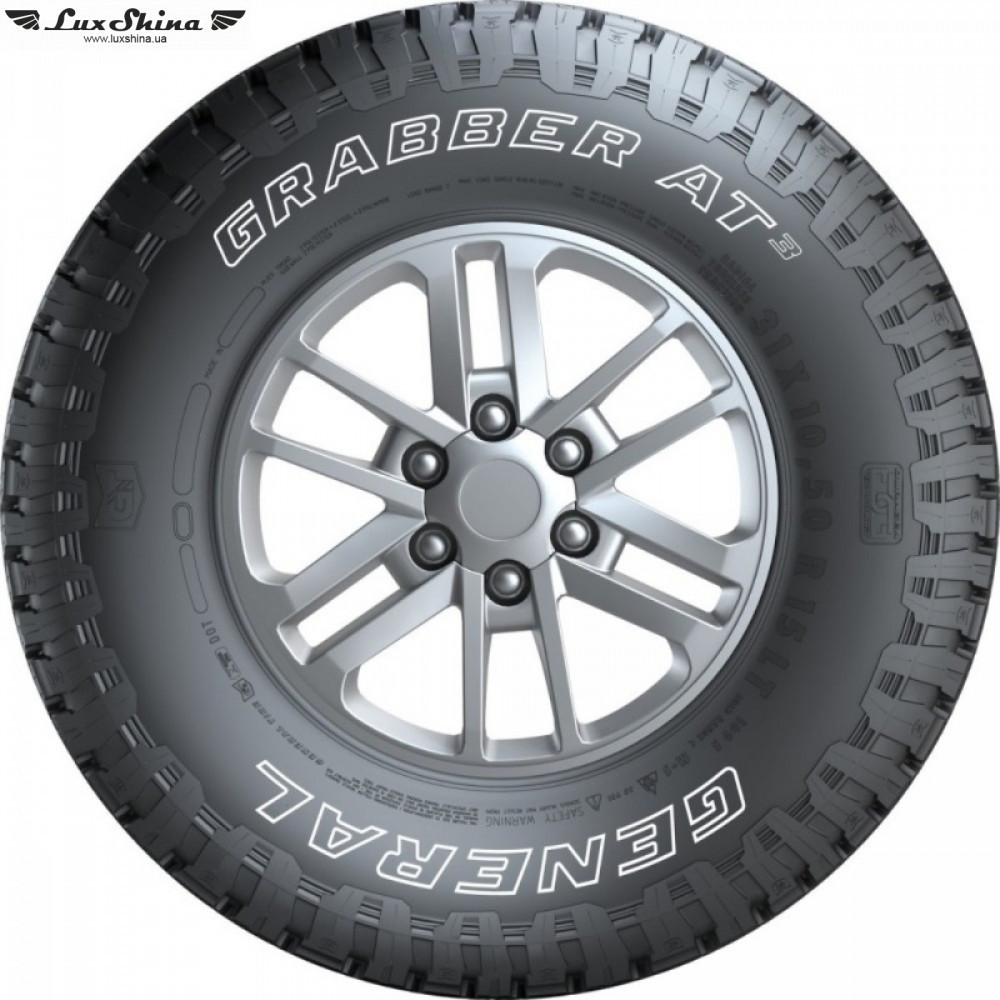 General Tire Grabber AT3 245/75 R16 120/116S FR OWL