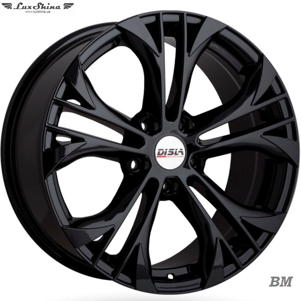 Disla Assassin 8x18 5x114.3 ET42 DIA67.1 Black Diamond (Черный глянцевый)