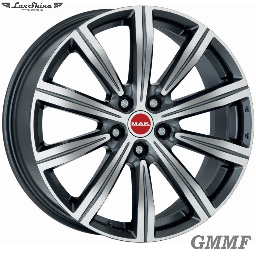 Mak Birmingham 8x19 5x108 ET45 DIA63.4 GMMF