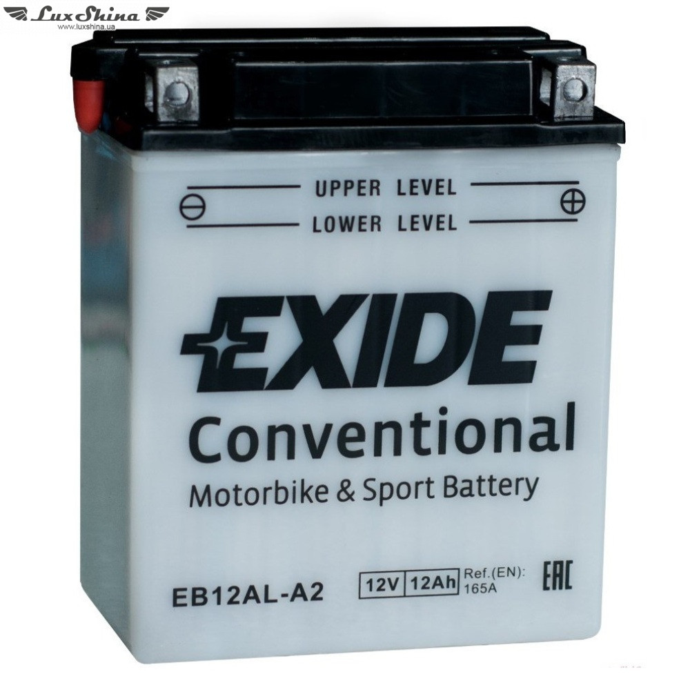 Exide EB12AL-A2 12Ah 165A 12V R (80x160x134)