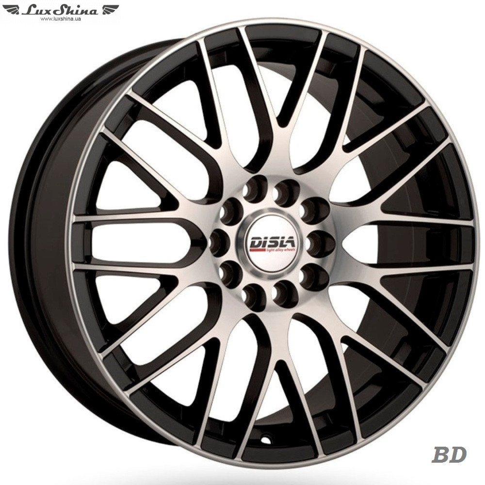 Disla Bayern 7.5x17 5x112 ET35 DIA66.6 Silver (Серебро)